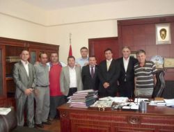 Kızılay Şube Başkanı Kaymakam Malgaç'ı Ziyaret Etti