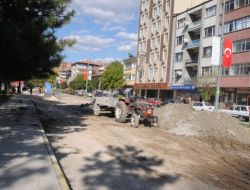 Yol Yapım Çalışmaları Uzayınca Çorum Şantiyi Andıran Bir Hal Aldı