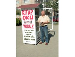 Türkiye'nin İlk Açıkhava Kütüphanesi Hizmete Girdi