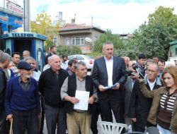 Doğalgazın Gelmemesine Protesto