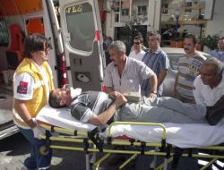 Engelli Vatandaş Dengesini Kaybedince Hastanelik Oldu