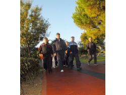 Başkan Dündar, Halkla Sabah Sporu Yaptı