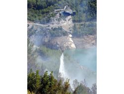 Alanya’da 2 Ayrı Yangında 10 Dönüm Orman Yandı