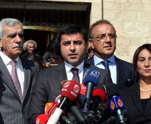 BDP iki grup halinde girdi!