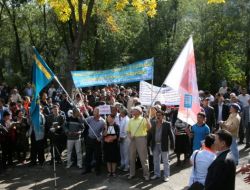 Kazaklar, Kazakça'nın Korunması İçin Yürüdü