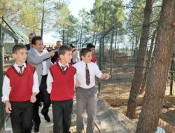 Tuzlalı Öğrenciler, Hayvanları 'Doğal Yaşam Alanlarında' Ziyaret Etti