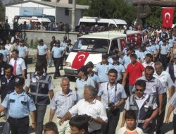 Şehit Olan Polis Memuru Hasan Babacan'ın Cenaze Töreni