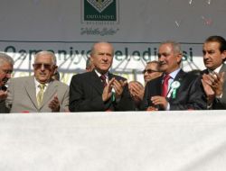 Devlet Bahçeli Osmaniye'de..