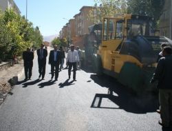 Mülkiye Başmüfettişi, Aziziye'deki Çalışmaları Denetledi