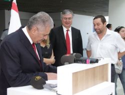 Binali Yıldırım'dan Denktaş'a Ziyaret