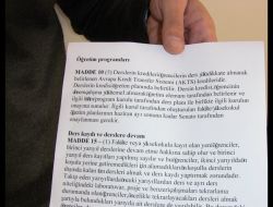 Öğrenciler Avrupa Kredi Transfer Sistemi'ne Tepkili