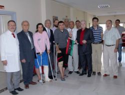 Baro Başkanı Yaralı Libyalıları Ziyaret Etti