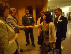 Türkmenistan Delegasyonu Flaman Parlamentosu’nu Ziyaret Etti