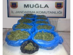 Fethiye’de 12 Kilo 870 Gram Esrar