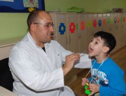 Minik Öğrencilere Diş Sağlığının Önemi Anlatıldı