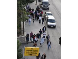 Erzurumlular, Sıcak Havanın Keyfini Çıkarıyor