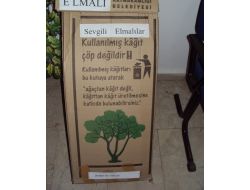 Elmalı'da Kağıt Toplama Kampanyası