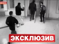 Rusya’da Mahkumların Hapishaneden Toplu Kaçışı Güvenlik Kamerasında