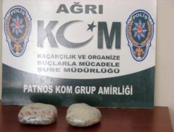 Patnos’ta 1 Kilo Kubar Esrar Ele Geçirildi