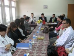 Saruhanlı Kaymakamı Otcu, Büyükbelen'i Ziyaret Etti