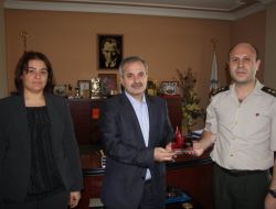 Garnizon Komutanı Siper'den Başkan Özgan’a Teşekkür Plaketi