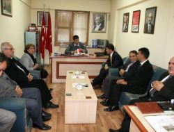 Çakır, Siyasi Parti Temsilcilerine, Belediyenin 2,5 Yılını Anlattı