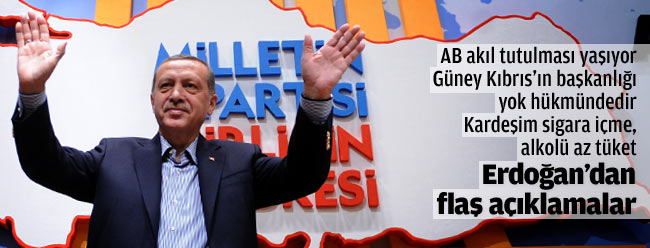 Erdoğan'dan flaş açıklamalar