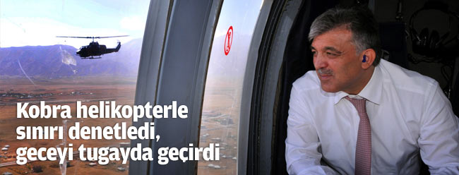 Gül, geceyi tugayda geçirdi!