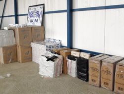 Düzce’de Kaçak Sigara Ele Geçirildi!