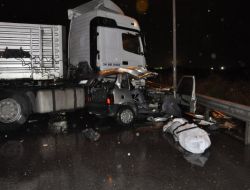 Kayganlaşan Yolda Hatalı Sollama Ölüm Getirdi