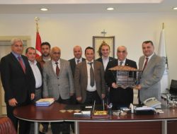 Laysiad Üyeleri, İl Özel İdaresi Genel Sekreteri Karanfil'i Ziyaret Etti