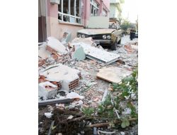 DOĞALGAZ BOMBA GİBİ PATLADI