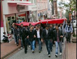 Giresunlu Gençler Terörü Protesto Etti