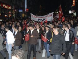 Ülkücüler Terörü Lanetlemek İçin Yürüdü