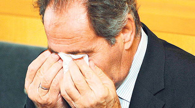 Günay, gözyaşlarını tutamadı..