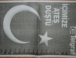 Yerel Gazeteler, Şehitleri Ay Yıldızlı Bayrakla Manşetlere Taşıdı