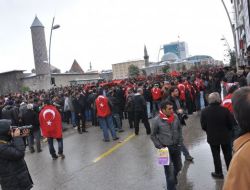 Erzurumlular Şehidine Sahip Çıkıp Terörü Lanetledi