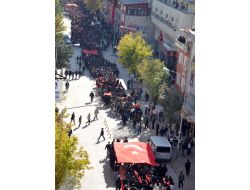 Afyonkarahisar'da Teröre Lanet Mitingi Düzenlendi