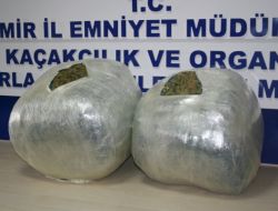 İZMİR'DE ESRAR OPERASYONU