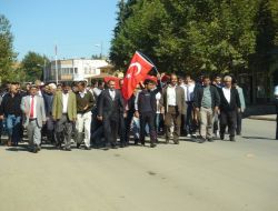 Türkoğlu’nda Teröre Lanet Mitingi Düzenlendi