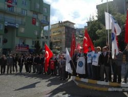 Görele'de Teröre Tepki Eylemi