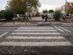 Çanakkale'de Kordonboyu İkinci Etap Çalışması Devam Ediyor