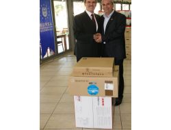 Büyükşehir Belediyesi'nden Muhtarlara Bilgisayar Desteği