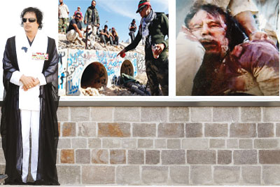 Ve Kaddafi defnedildi!..