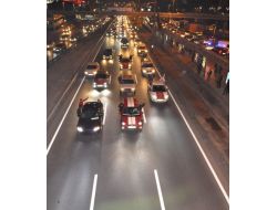 E-5 Karayolu’nu Kapatıp Terörü Lanetlediler