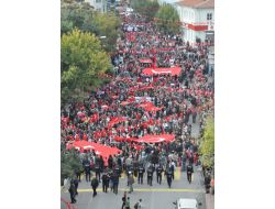 Tuğlalı Park'ta Toplanan Tekirdağlılar Terörü Lanetledi