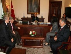 Comenius Projesi Heyeti Bursa Valisi Harput'u Ziyaret Etti