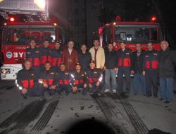 Kayseri’den Deprem Bölgesine Arama Kurtarma Aracı İle Personel Desteği