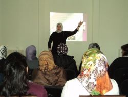 Çankırı Belediyesi’nden Annelere Aile Eğitimi