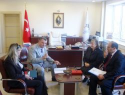 Ak Partili Bakır, İl Özel İdaresi Genel Sekreteri Karanfil’i Ziyaret Etti